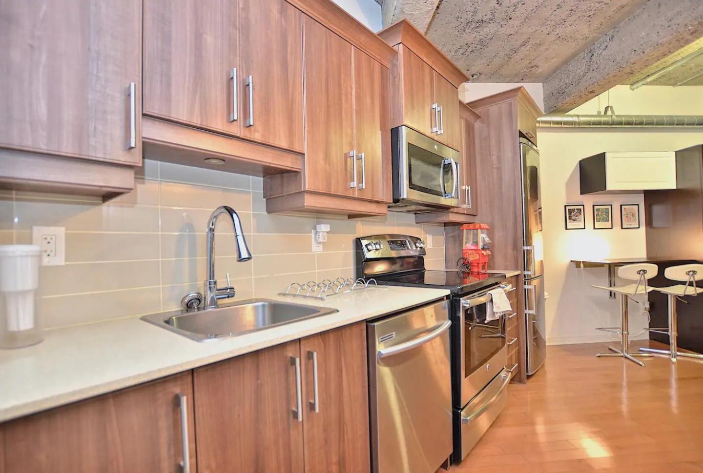 Stylish Urban Loft Downtown Lejlighed Montréal Eksteriør billede